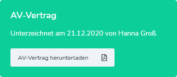 AV-Vertrag in Heyrecruit herunterladen