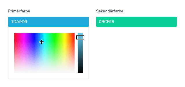 Farben wählen