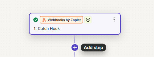 aktion in zapier hinzufuegen