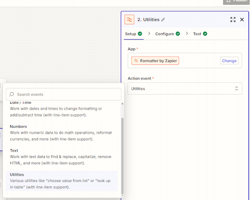 select utilities screenshot